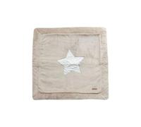 Tapis de parc en microfibre - Galet - 100 x 100 cm