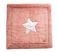 Tapis de parc en microfibre - Terracotta - 100 x 100 cm
