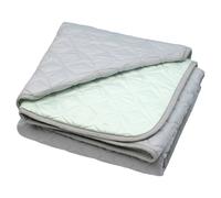 Tapis De Parc Tapis D'éveil Bébé Réversible En Coton Piqué Vert Menthe TU