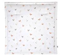 Tapis De Parc Tapis D'éveil Réversible Gallina Écru ? Motif Poules Champêtre TU