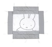 Tapis de parc universel avec bords - motifs hibou adam & eule gris - blanc / lapin TU