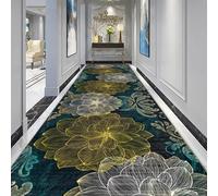 Tapis de passage 80 x 200 cm de long et étroit pour couloir d'entrée, tapis de porte antidérapant lavable avec envers en caoutchouc, 1 m/2 m/3 m/4 m/5 m/6 m, tapis extra long ( Size : 80×250cm )