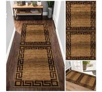 Tapis de Passage Couloir 40 x 90 cm Antidérapant Tapis Cuisine Devant Evier Lavable Tapis Chambre Long Moderne Tapis Sol pour Entree Salon Buanderie Salle de Bain Salle à Manger Personnalisabl