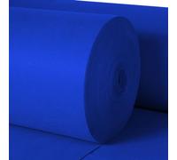 Tapis de passage d'allée bleu tapis de mariage, 1M x 10M 1,5M x 20M rouleau de tapis de piste 2mm d'épaisseur tapis passerelle mariée coureur pour les mariages intérieurs extérieurs d'église de fête (