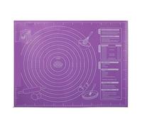 Tapis de pâtisserie en silicone antidérapant, grand format, antiadhésif, for fondant, tarte, pizza, biscuits, facile à nettoyer Pour Les Vacances Et Les Fêtes