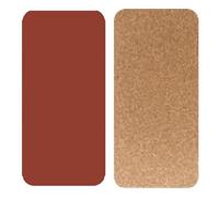 Tapis de Pédale de Machine à Coudre, Tapis de Pédale de Machine à Coudre en Caoutchouc Antidérapant, Accessoire de Couture à Réduction de Bruit 9,1 X 7,5 Pouces (Brun frais)