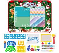 Tapis de peinture à l'eau, 40 x 80 cm, grand modèle, motifs d'aquaculation, réutilisable, pliable, jouet éducatif, pour enfants de 3 ans et plus, carnaval