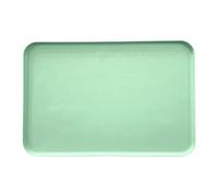 Tapis de peinture en argile pour , 61 x 40 cm, tapis d'activités artistiques lavable avec côtés surélevés | Plateau d'art en silicone | Pour moulage de moules, fabrication de bijoux, création