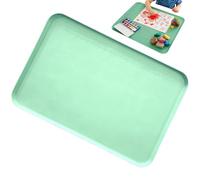 Tapis de Peinture en Silicone pour | Poste de Travail antidérapant et antidérapant avec Tapis de Peinture et Support, pour Dessiner l'argile, la Peinture, Les travaux manuels, Le comptoir, la