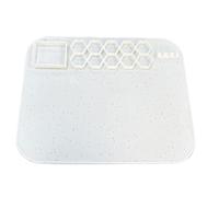 Tapis de Peinture Silicone - Palette Antidérapante Antiadhésive | Plateau Lavable pour Résine Dessin Argile | Tapis Multifonction Artisanat Étudiants Artistes