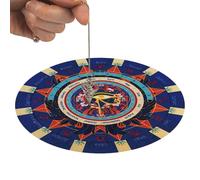 Tapis De Pendule Rond, Coussin Pendule, Message Métaphysique, Décideur Forme Ronde, Souris D'astrologie 8,5 Pouces pour Les Amateurs Prédictio