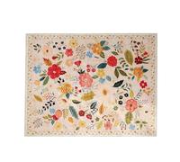 Tapis de pépinière - 160 x 200 cm - Tapis de pépinière style bohème | Lavable - Décoration pour la maison, la salle de séjour, la cuisine, la salle de bain, l'entrée, le patio, l'arrière-cour