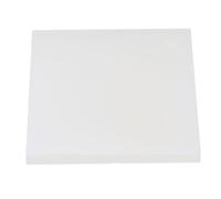 Tapis de perçage pour cuir, coussin de découpe et d’estampage à trous en PP, planche de rembourrage blanche résistante aux déchirures et réduisant le bruit, avec surface (Petite)