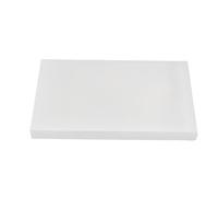 Tapis de perçage pour cuir, coussin de découpe et d’estampage à trous en PP, planche de rembourrage blanche résistante aux déchirures et réduisant le bruit, avec surface (M Épais)