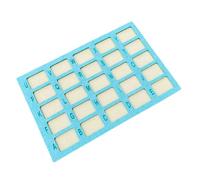 Tapis de perlage organisateur de perles 25 cases taille L