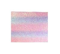 Tapis De Perles À Repasser - Tapis Artisanal Dégradé Arc-en- Avec Paillettes, Feuille Épaisse Résistante À La Chaleur, De Travail Durable Pour Bricolage | Solution De Fabrication