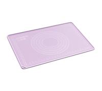 Tapis de Pétrissage en Silicone Pourpre, Antidérapant, la Cuisine | Graduations de Température, Surface Lisse sans Bavure, Rinçage Facile, pour Comptoirs et Fondant Français