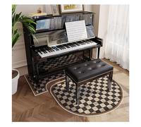 Tapis de Piano Droit, Amortissement du Son de Piano Droit, Tapis épais antidérapant, Coussinets acoustiques, Tapis de Sol insonorisant, décor de Chambre à Coucher P 70 * 160cm+110 * 110cm