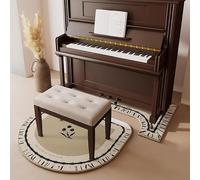 Tapis de piano insonorisant, antidérapant pour piano droit, tapis de sol pour atténuer le bruit, idéal pour la maison et le studio
