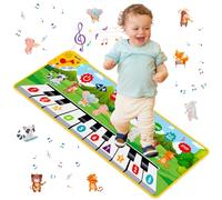 Tapis de Piano Musical pour Enfants, Tapis de Danse Cadeaux Jouets pour 1 2 3 4 5 6 Ans Filles Garçons Tapis de Jeu pour Enfants Tapis de Musique pour bébés Cadeaux d'anniversaire Xmas Jouets