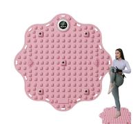 Tapis de pied magnétique | Intelligent Counting Anti Fatigue Walk Stone Acupoint Mat | Tapis de massage en particules TPE pour les pieds incorporé avec 5 aimants, pour marcher et rester assis