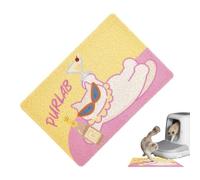 Tapis de piège à litière pour chat | Décoration d'intérieur réutilisable | Tapis de piège à litière pour chat de petite, moyenne et grande race, chaton, animaux, intérieur ou extérieur, cuisine, salle