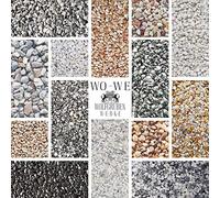 Tapis de pierre W730 Kit de Gravier de marbre + Résine époxy - Rosso Verona 1-4mm - 2 m2