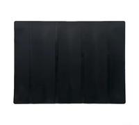 Tapis de pique-nique antidérapant révolutionnaire pour événements en plein air avec qualités avancées imperméables et résistantes à l'huile (Noir)