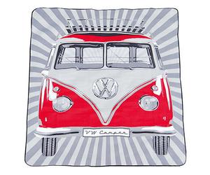 Tapis de pique nique Combi rouge