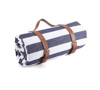 Tapis de pique-nique extérieur avec tapis anti-humidité avec poignées en cuir étanche à l'humidité