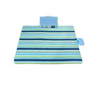 Tapis de Pique-Nique Imperméable 200x145cm Oxford(Blue stripes)