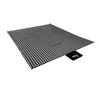Couverture de pique-nique NC2311 ALU 200 x 200 cm Nils Camp - Noir-blanc