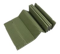 Tapis de Pique-niques Pliant Double Face Xpe Vert pour Camping Extérieur