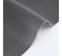Tapis de Piscine antidérapant en PVC, résistant et Enrouleur, pour Douche, Baignoire, Garage, Cuisine, Restaurant et Sauna - Gris 1,2 m x 10 m