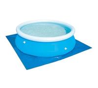 Tapis de piscine de sol carré, tapis de piscine épais et imperméable, adapté aux fonds de piscine, protection anti-crevaison et extension