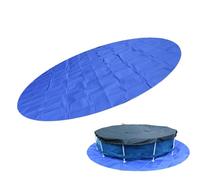 Tapis de piscine rond - Tapis de protection anti-perforation pour béton, commerce, pelouse, extérieur, camping