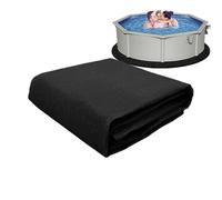 Tapis de piscine | Tapis de protection de base épais anti-crevaison | Couverture de sol pour terrasse, pelouse, piscine, terrasse, baignoire, jardin
