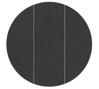 Tapis de piscine - vidaXL - Ø 366 cm - Noir - Tissu non tissé - Pliable - Ronde - Protection durable - Rangement compact