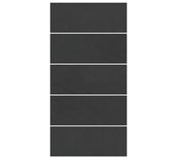 vidaXL Couvercle de Piscine Rectangulaire Noir Polyéthylène 550 x 280 cm