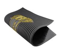 Tapis de Placement pour Tondeuses à Cheveux Antidérapant Noir Pvc | Lames et Outils de Coiffure, Protection des Outils, Maintien en Ordre Poste de Travail