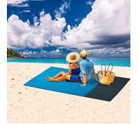 Tapis De Plage Anti Sable Poche De RangementPortable Couverture Picnic Imperméable Pliable Couverture De Camping Tapis De Pla 593