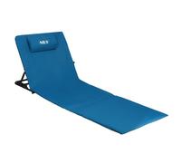 Tapis de plage avec dossier réglable - NILS - NC3015 - Dossier réglable 4 positions - Coussin intégré - Poches arrière
