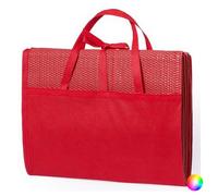 Tapis de plage avec fermeture ruban et anses (180 x 60 cm) Couleur - Rouge