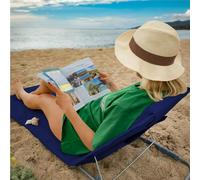 Linxor - Matelas, transat, Tapis de Plage avec Dossier inclinable et Sac de Transport - Plusieurs Coloris Disponibles