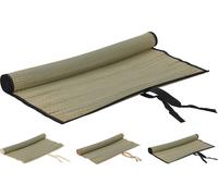 Tapis de Plage en Paille 180 x 60 cm - Idéal Camping & Pique-Nique - 3 Coloris Assortis