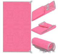 Tapis De Plage Springos® Grande Couverture Anti-Sable 150 X 200 Cm - Rose Multicolore