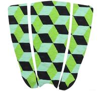 Tapis de planche à pagaie à base d'EVA, avec motif diamant pour planches à pagaie, kitesurf, séchage rapide pour une utilisation continue de l'eau (vert noir)