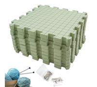 Tapis de Planche à Tricoter Blocage - Tapis de Blocage à emboîter, de Artisanat Tricot Et Crochet | . Blocage flexible et professionnel pour la de tricot et d'artisanat, pulls