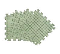 Tapis de planche de blocage épais pour le tricot | Blocage des planches pour augmenter la disposition pour un tricot plus grand | Planches de blocage de 12 x 12 pouces avec grilles pour projets Neamou