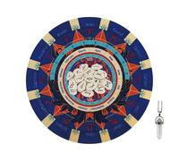 Tapis De Planche Pendulaire, Pendule pour La Divination | Message Métaphysique - Décideur Forme Ronde, Souris D'astrologie 8,5 Pouces Les